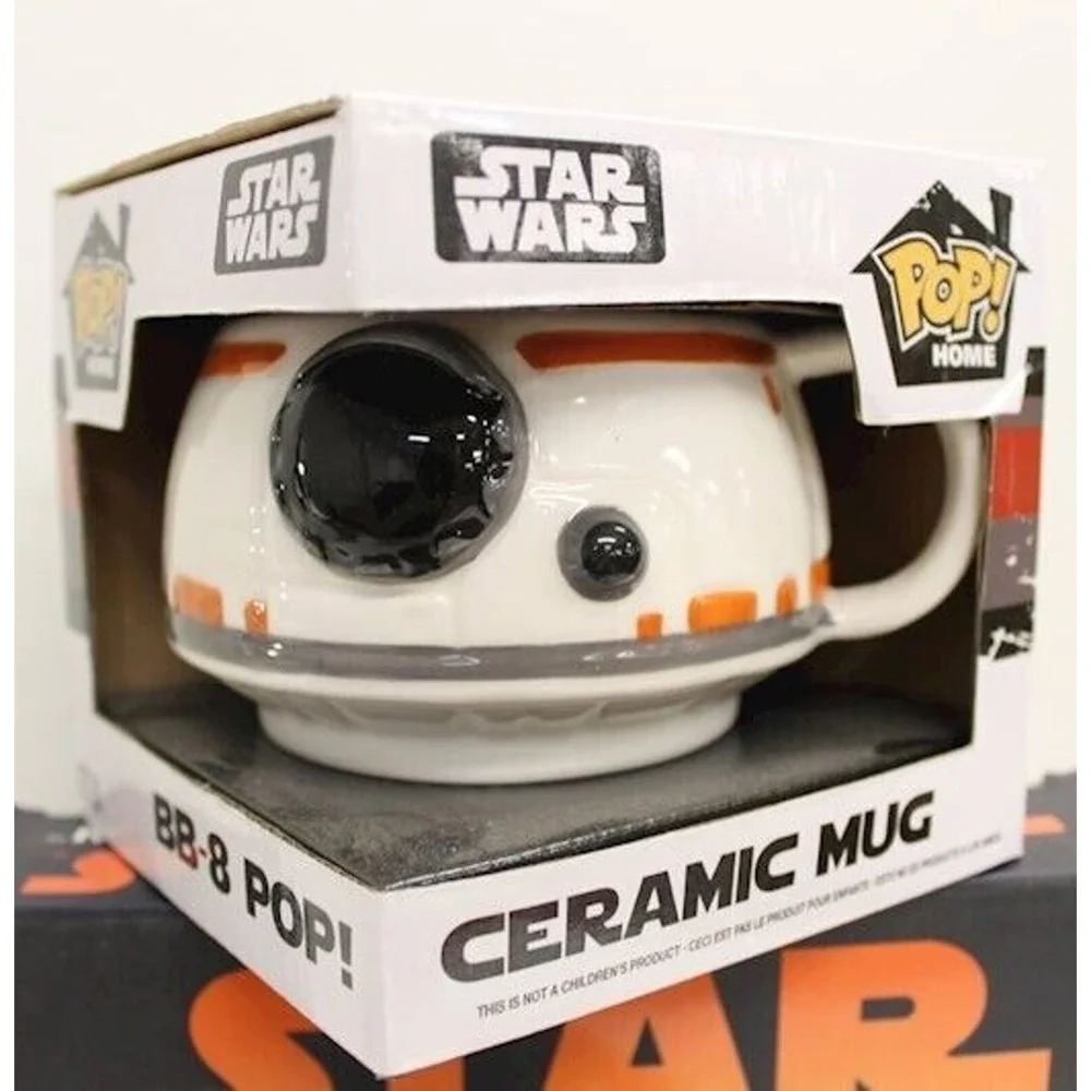 Star Wars BB-8 Ceramic Cup Mug~ Funko Pop! Disney Home~ New in Box